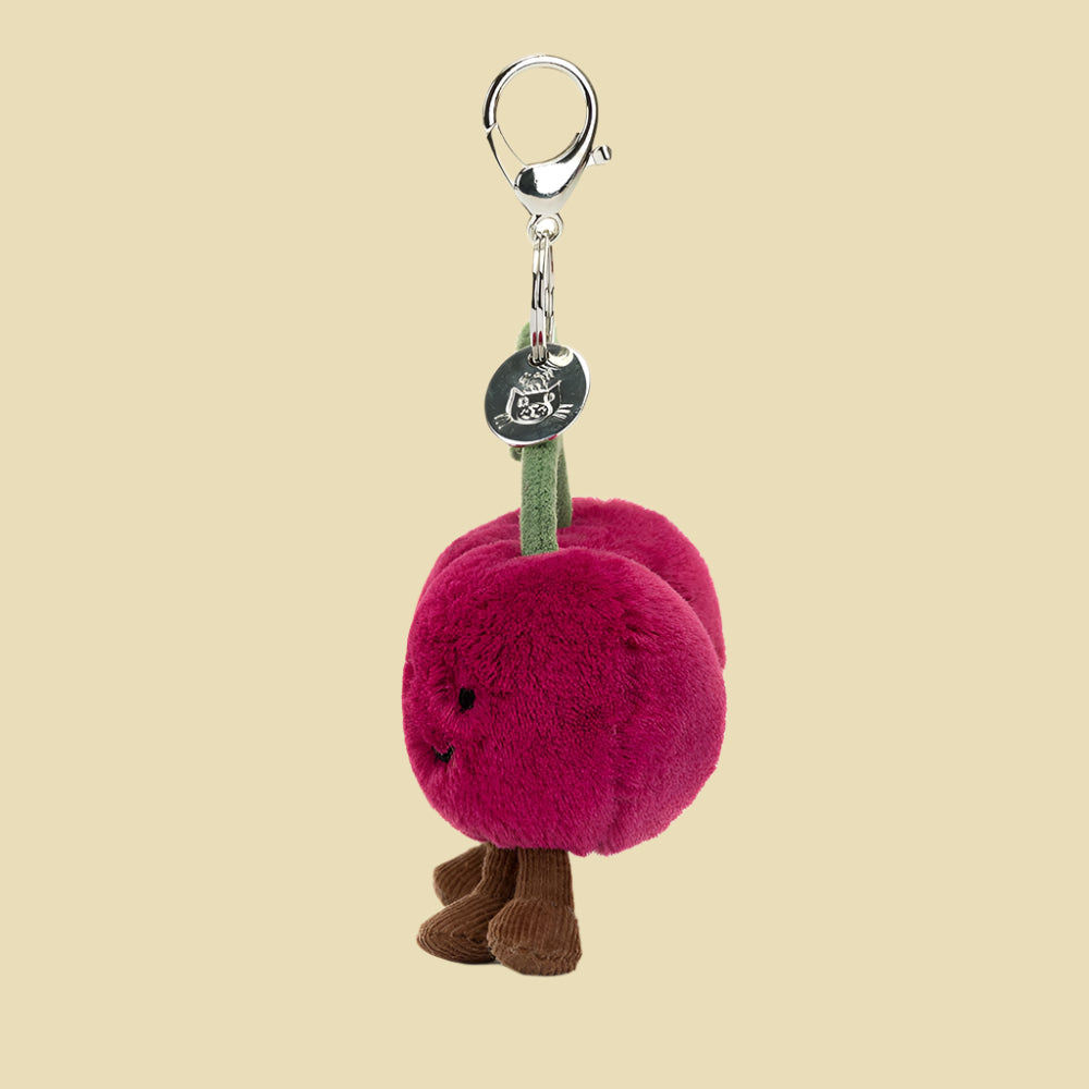 Jellycat Amuseables Cherries Bag Charm 1