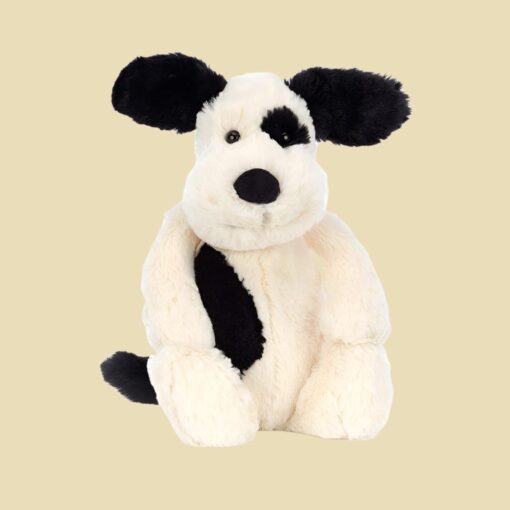 Bashful Black & Cream Puppy - Image 4
